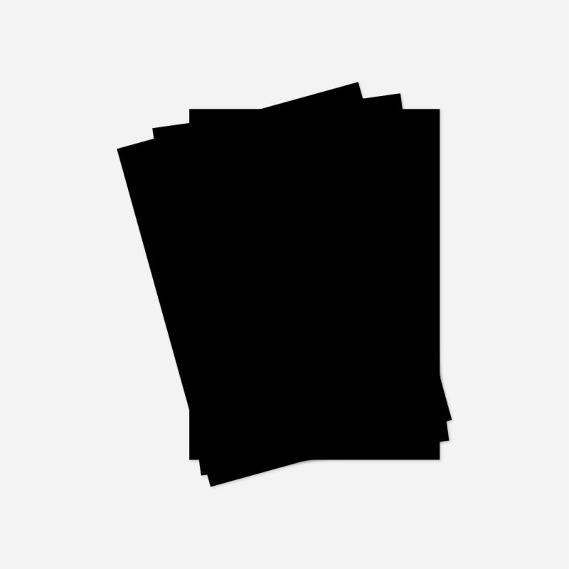 کاغذ خارجی مشکی دورو (50برگA3)